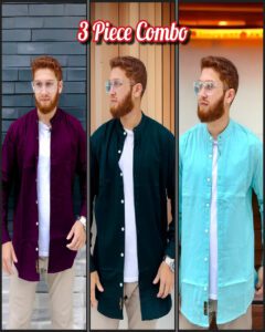 Oxford cotton Combo shirt