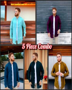 Oxford Cotton Shirt 3-Piece Combo, premium quality men's shirt, breathable and wrinkle-free, perfect for business and casual wear, lightweight microfabric shirt, moisture-wicking and durable, stylish slim fit, best value pack, classic colors, easy care, formal and everyday wear, cash on delivery, free nationwide shipping